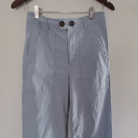 MAEVE by ANTHROPOLOGIE light blue wide leg pants - Picture 4 of 9